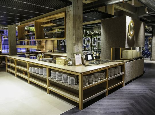 Palvelutiski, Corian